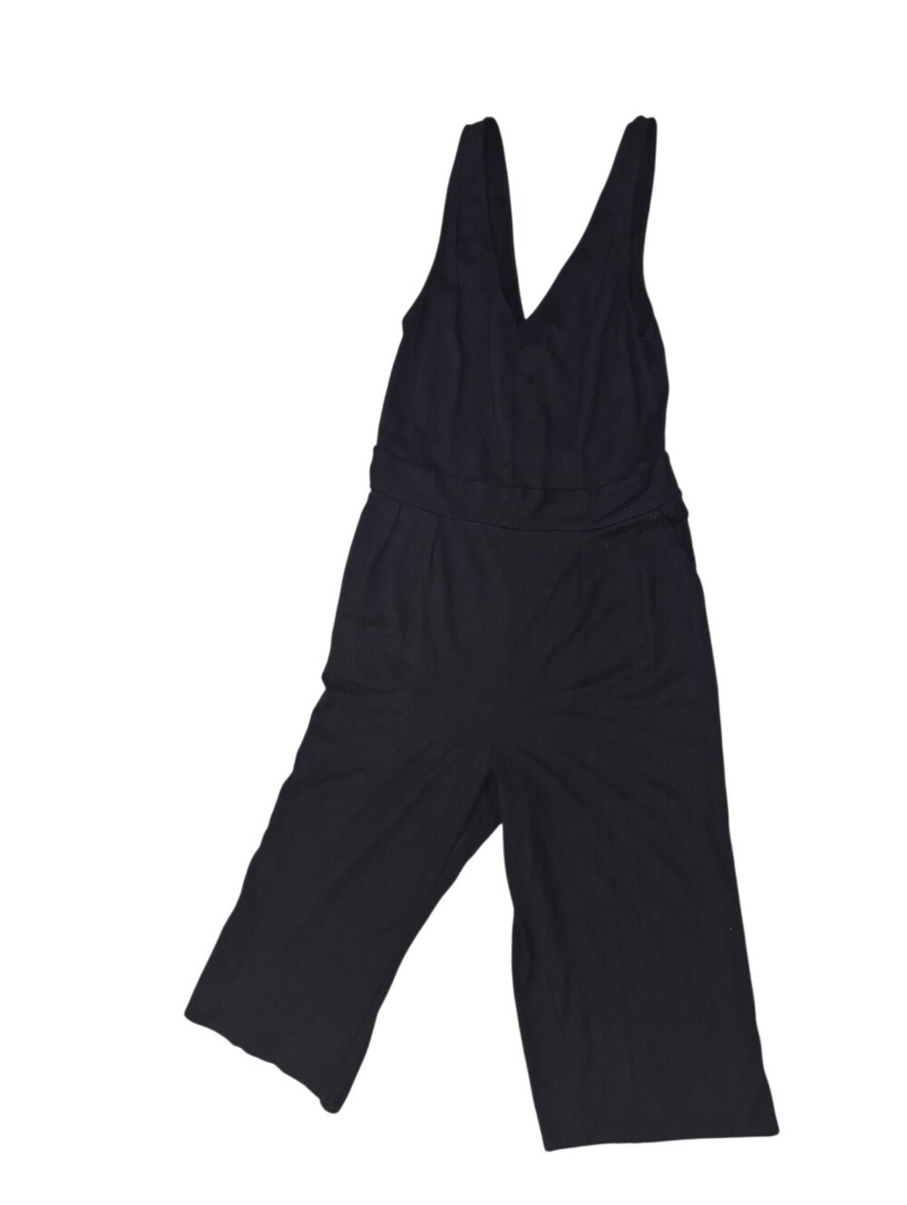 torrid Black Sleeveless Wide-Leg Jumpsuit